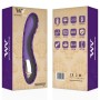 WOMANVIBE Sunny - Wiederaufladbarer G-Punkt Vibrator aus Silikon in Gold/Lila