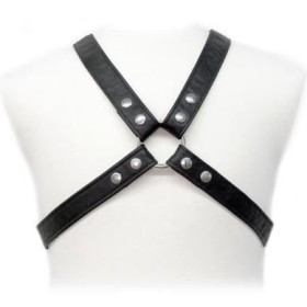 LEATHER BODY - Lasic Harness im Kleidungsstil für BDSM