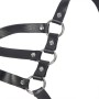 SUBBLIME - Verstellbarer Leder-Body-Harness in Schwarz, Einheitsgröße