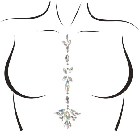 LEG AVENUE - Jade Juwel Hautkleber - Mehrfach verwendbare Hautsteine