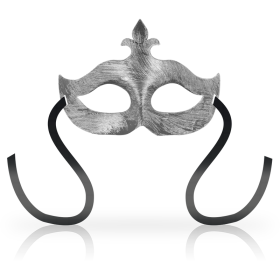 OHMAMA - MASKS Antifaz Fleur de Lis Silber - Venezianische Maske