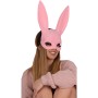 LIVCO CORSETTI FASHION - Kohu Rabbit Pink Maske Einheitsgröße