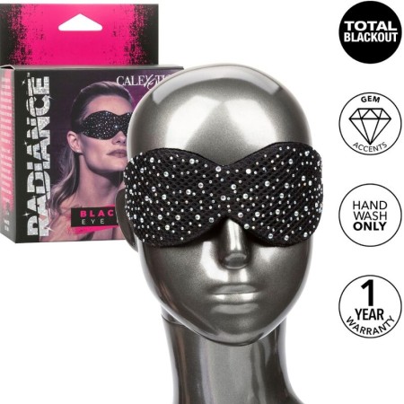 CalExotics Radiance Blackout Augenmaske mit opaker Strassverzierung