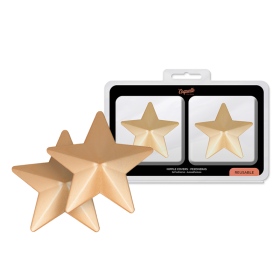 Coquette Chic Desire - Metall Couvre-Nippel Goldene Sterne