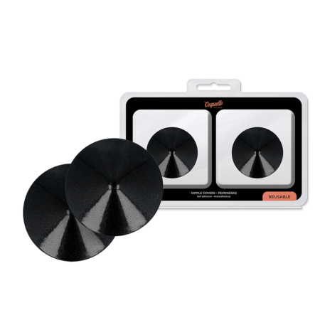 COQUETTE CHIC DESIRE - Metall-Pezzon-Cover mit schwarzen Kreisen