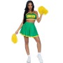 Leg Avenue Cheerleader Kostüm Grün M/L – Sportliches Animatoren-Outfit