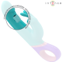 INTENSE - MÓNICA Rabbit Vibrator mit rotierendem G-Punkt Stimulator in Blau