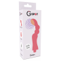 G-SPOT Gohan Vibrator für Punkt G - Lichtrot, Silikon, USB wiederaufladbar