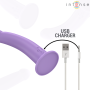 INTENSE - EDDIE Vibrator 17,5 cm 10 Vibrationsmodi Lila mit Fernbedienung