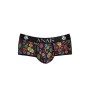ANAIS MEN - MEXICO Boxershorts mit sportlichem Schnitt und floralem Totenkopf-Motiv