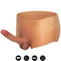 HIDDEN DESIRE - ALTER EGO Boxer mit 18 cm Penis, Größe S/M, natürliche Silikonoptik