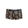 ANAIS MEN - POWER BOXER Herren-Sportboxer mit Rosen- und Totenkopf-Print