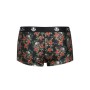 ANAIS MEN - POWER BOXER Herren-Sportboxer mit Rosen- und Totenkopf-Print