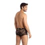 ANAIS MEN - ROMANCE Boxer Herren-Boxershorts mit schwarzer Spitze und floralem Muster