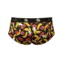 ANAIS MEN - BANANA Sportlicher Boxer Brief aus weicher Lycra mit Bananenprint