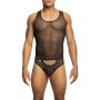 MOB Bodysheer transparent schwarz Größe L/XL