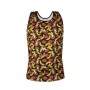 ANAIS MEN - BANANA TOP Herren Tanktop aus weicher Lycra mit Bananenprint