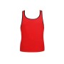 ANAIS MEN - SOUL TOP Rotes Herren Tanktop aus Mikrofaser