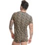 ANAIS MEN - MERCURY T-Shirt aus weicher Lycra mit Animal-Print