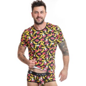 ANAIS MEN - BANANA T-Shirt aus weichem Lycra mit Bananenprint