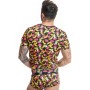 ANAIS MEN - BANANA T-Shirt aus weichem Lycra mit Bananenprint