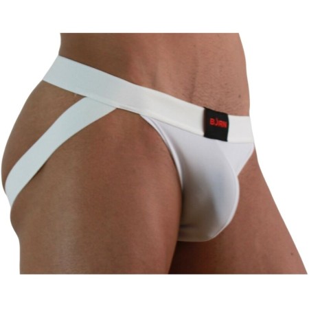 BURN - 007 Jockstrap aus Lycra in Weiß