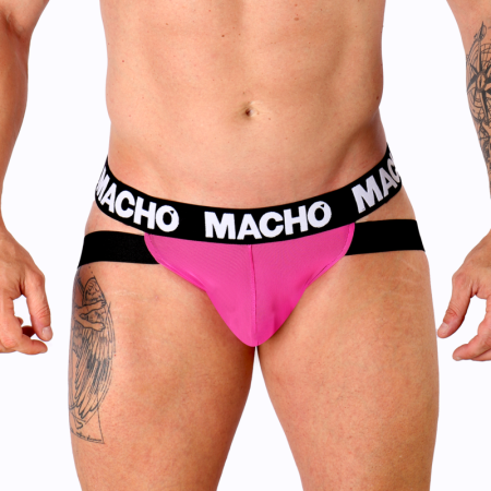 MACHO MX28FR Jockstrap Pink Neon – Innovativer Herren-Support