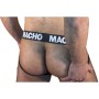 MACHO MX25NN Jockstrap Schwarz halbtransparent elastisch