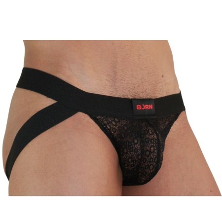 BURN - 005 Jockstrap Lingerie Schwarz XL
