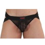 BURN - 005 Jockstrap Lingerie Schwarz XL