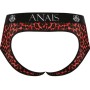 ANAIS MEN - Tribal Jock Bikini XL aus roter Mikrofaser mit Animalprint