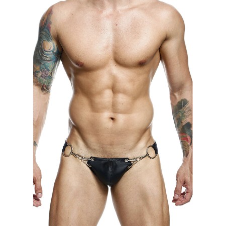 MOB - DNGEON JOCKSTRAP SCHWARZ EINHEITSGRÖSSE MIT DRUCK