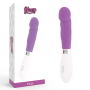 GLOSSY - PAUL Vibrator Lila, 10 Vibrationsmodi, Silikon, 12cm