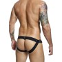 MOB - DNGEON JOCKSTRAP SCHWARZ EINHEITSGRÖSSE MIT DRUCK