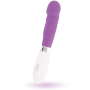 GLOSSY - PAUL Vibrator Lila, 10 Vibrationsmodi, Silikon, 12cm