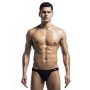 MOB Fetisch Jockstrap Badehose Schwarz Größe L