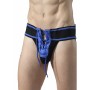 MOB Fetisch Jockstrap Fußball Blau Größe S