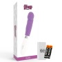GLOSSY - PAUL Vibrator Lila, 10 Vibrationsmodi, Silikon, 12cm