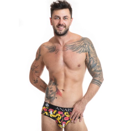 ANAIS MEN - BANANA JOCK BIKINI Herren-Bikini mit Bananenmuster