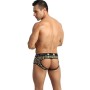ANAIS MEN - Mercury Jock Bikini Herrenunterwäsche aus weicher Lycra mit Animal-Print