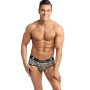 ANAIS MEN - Mercury Jock Bikini Herrenunterwäsche aus weicher Lycra mit Animal-Print