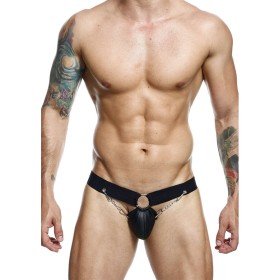 MOB DNGEON Schwarzer Chainlink Jockstrap Einheitsgröße