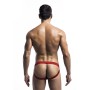 MOB Fetisch Jockstrap Badehose Rot Größe XL