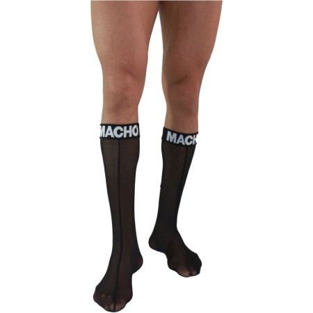 MACHO - Feine Fetisch-Socken Schwarz Einheitsgröße