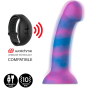 MYTHOLOGY - DION Galactic Dildo M mit Vibrationsfunktion, kompatibel mit Watchme Wireless Technologie