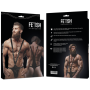 FETISH SUBMISSIVE ATTITUDE - Öko-Leder V-Form Herren-Harness