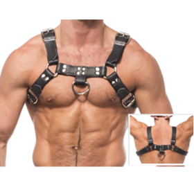 Leather Body - Chain Harness III für Herren