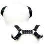 LEATHER BODY - Holster Harness verstellbares Bondage-Geschirr für Herren