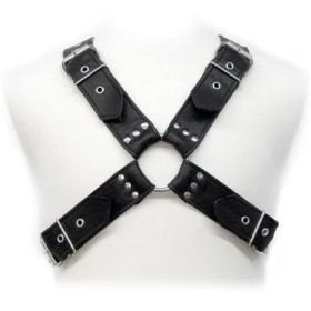 LEATHER BODY - Buckles Harness für BDSM Enthusiasten