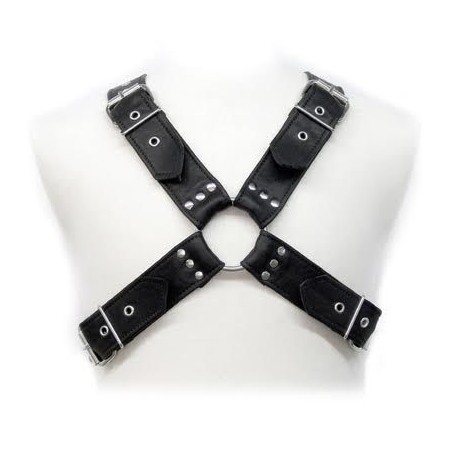 LEATHER BODY - Buckles Harness für BDSM Enthusiasten